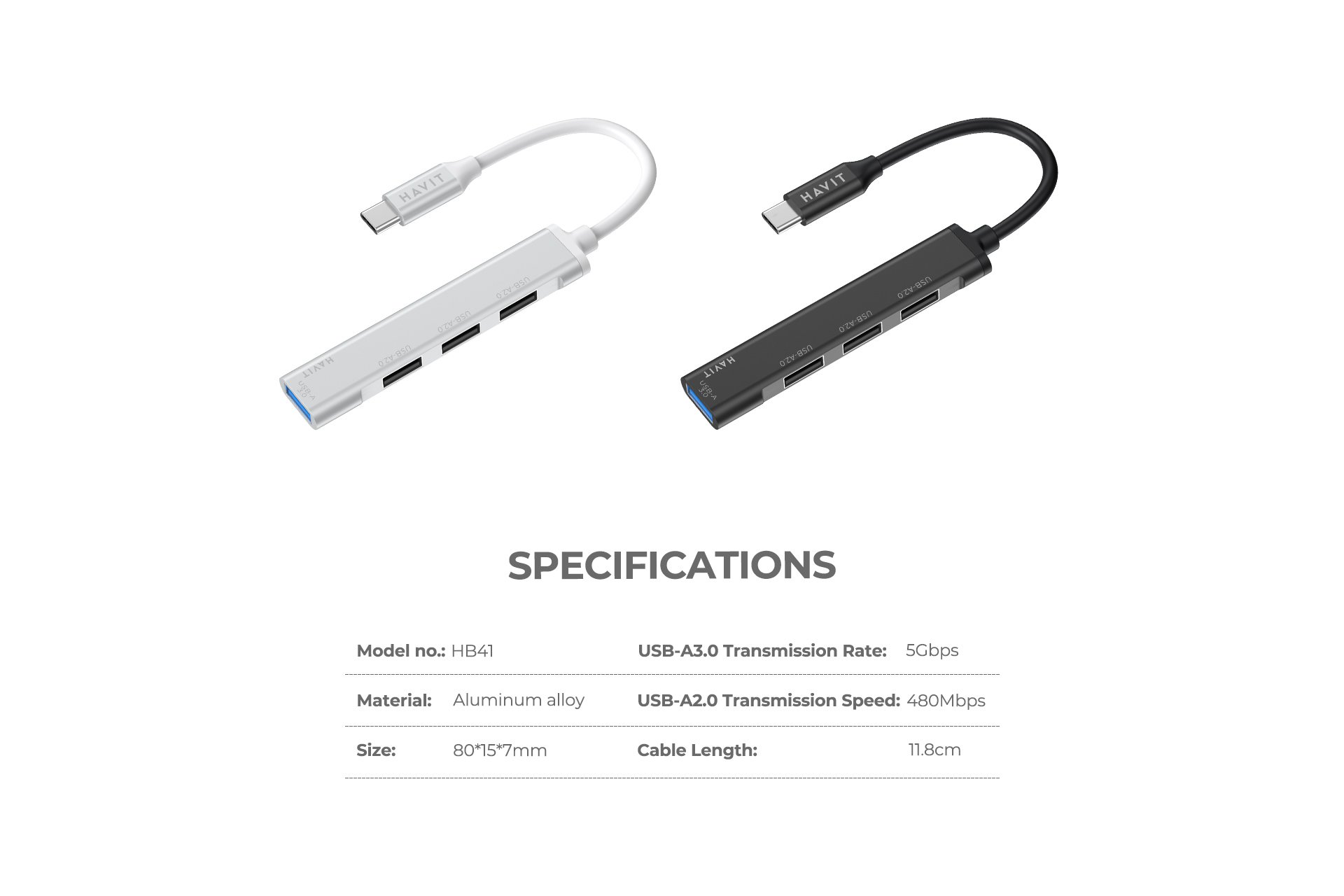 HAVIT HB41 | USB разветвитель